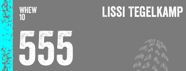 Lissi Tegelkamp nimmt mit Startnummer 555 am WHEW10 teil