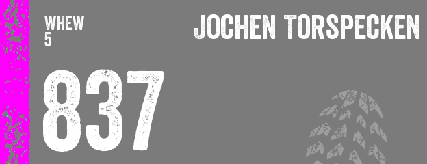 Jochen Torspecken nimmt mit Startnummer 837 am WHEW5 teil
