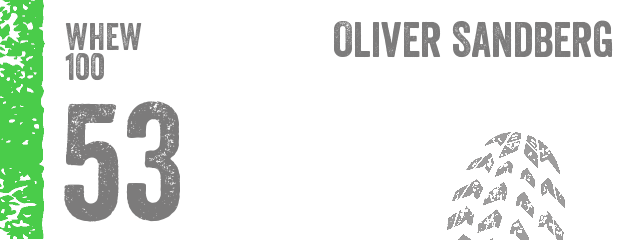 Oliver Sandberg nimmt mit Startnummer 53 am WHEW100 teil